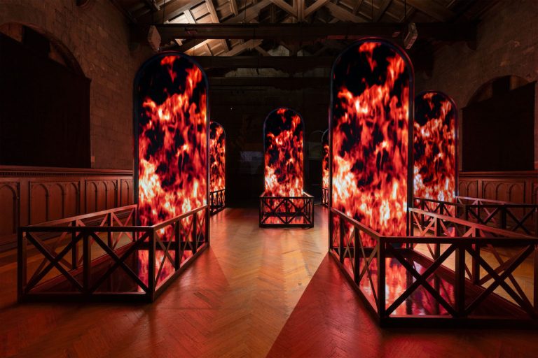 Fabrizio Plessi, Como, allestimento